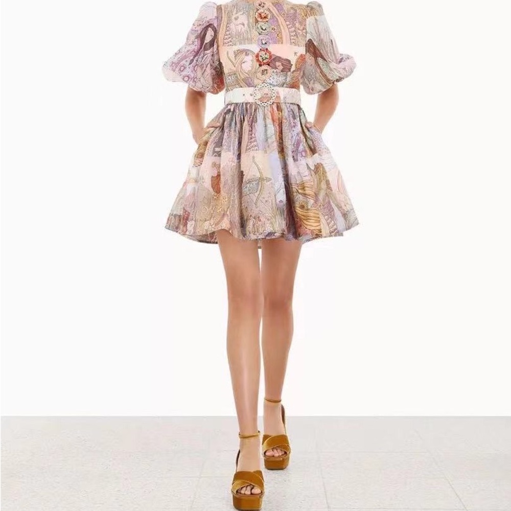 NWT Zimmermann Kaleidoscope Mini dress